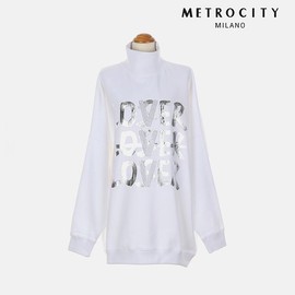 Metrocity (신세계센텀점)하이넥 맨투맨 M194CT0082I (Sinsgae Centum City) High Neck Sweatshirt M194CT0082I
