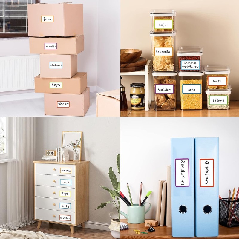 Organization, Lockers, Crafts, Cans, Dry Cleaning Stickers, Office School Home