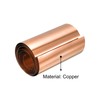 uxcell Copper Sheet Roll, 2000mm x 100mm x 0.2mm 99.9%