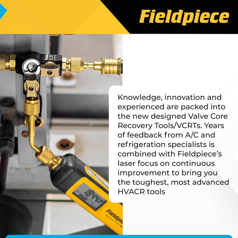 Fieldpiece - VC2G 1/4″ Valve Core Removal Tool Dual Valve