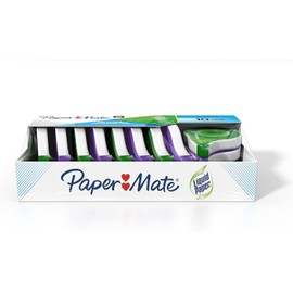 Liquid Paper Dryline Correction Tape, 1/5 inch by 472-inch, 10-Pack (6137406)