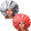 Shower Cap for Women,Extra Large & Waterproof & Reasuable Shower
