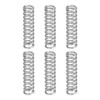 QUARKZMAN Pack of 6 Compression Springs, Stainless Steel Coil Springs,