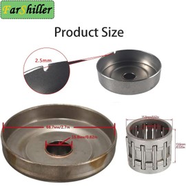 .325"-7T Chainsaw Spur Clutch Drum Needle Cage Kit For Husqvarna EPA 445 450 445E 450E 340 345 350 351 353 Jonsered 2145 2150 McCulloch PM5000