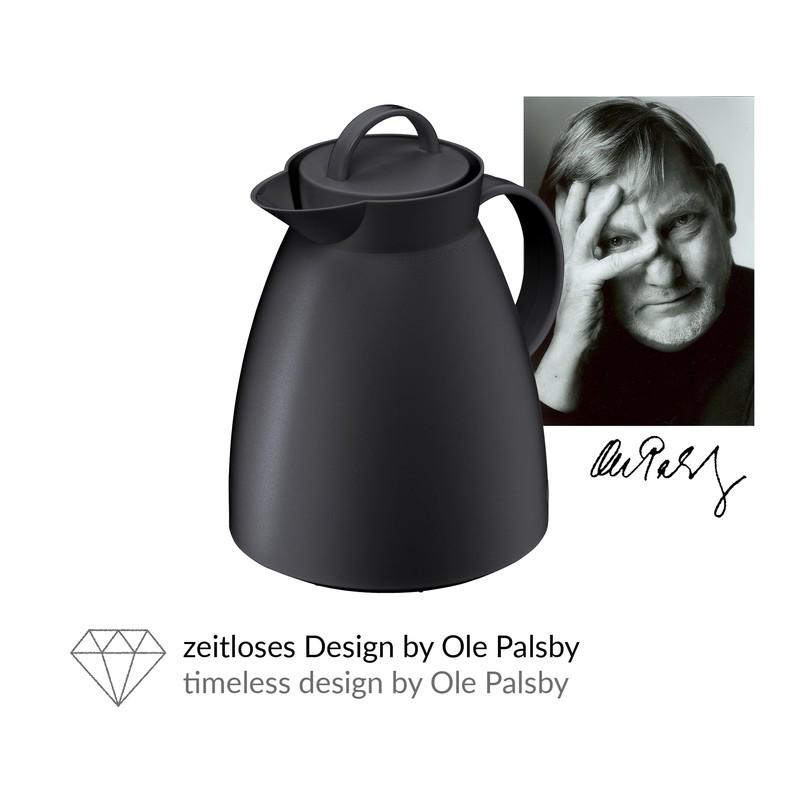 Alfi Dan Insulated Thermos Can 1.0 L Black Plastic