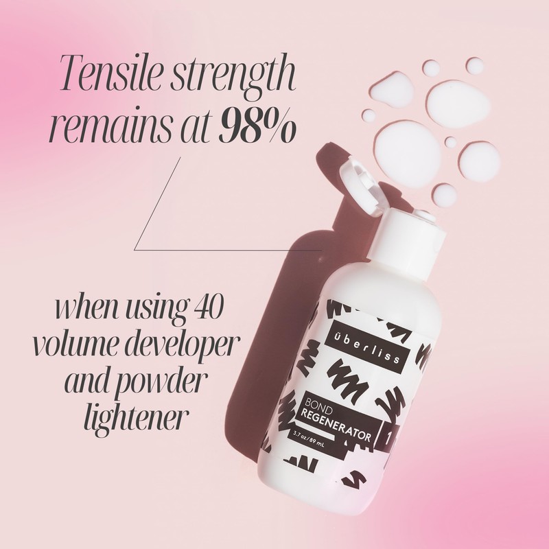 Uberliss Bond Regenerator, 3.7 oz Hair Repair Treatment for Color