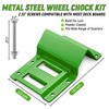UTV Wheel Chock Tie-Down Kit - 4,500lb Break Strength Heavy