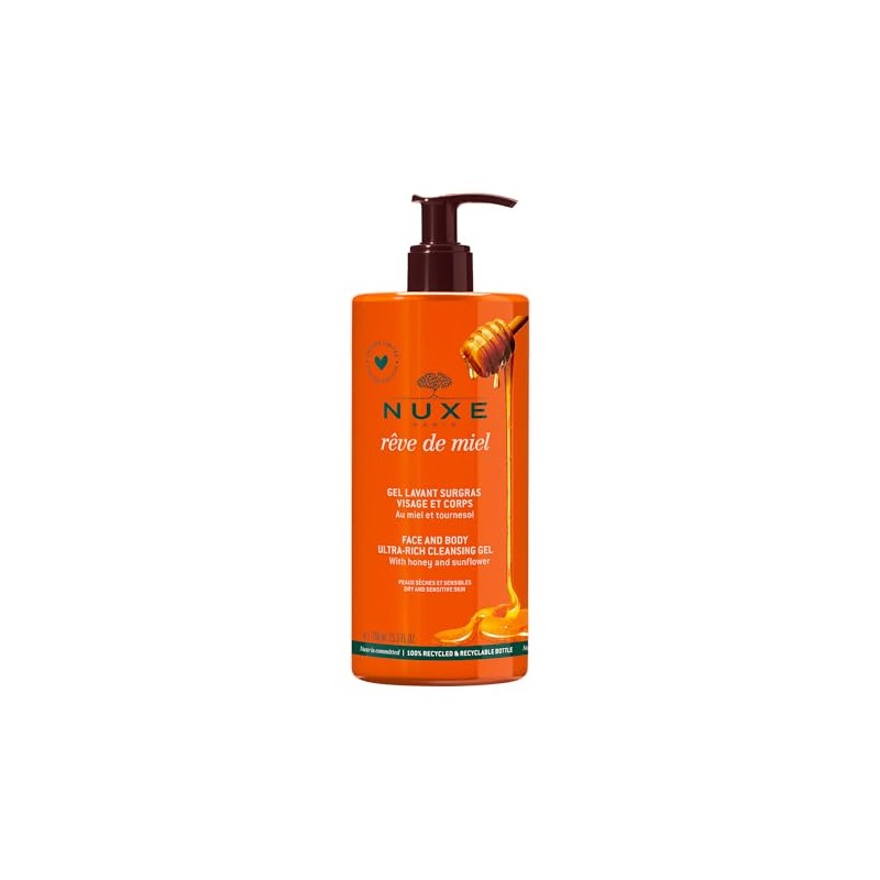 Nuxe Reve Miel Gel Lavant 750 ml