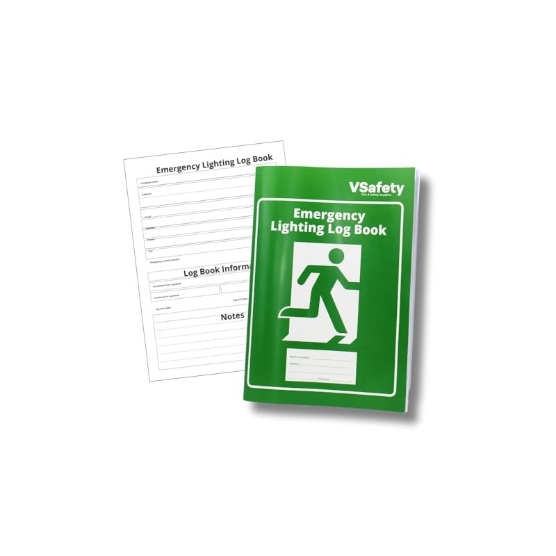 V Safety Emergency Lighting Log Book