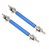 2Pcs 75mm Car Bumper Protector Lip Rod Splitter Strut Tie