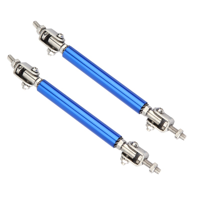 2Pcs 75mm Car Bumper Protector Lip Rod Splitter Strut Tie