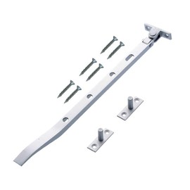 TERFÂ® 250mm Heavy Duty Aluminium Window Casement Stay Spoon Style 250mm (10'') Including Fixing Screw - Pack of 2