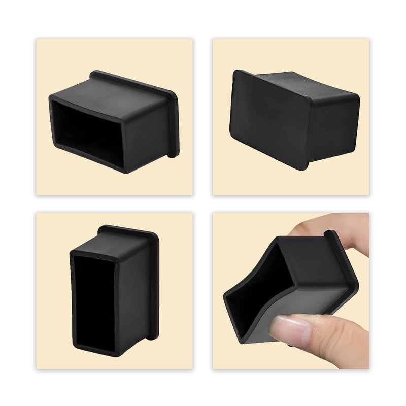 Flyshop Chair Leg Caps PVC Protective Caps Odourless Floor Protector
