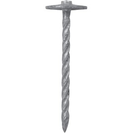 DAIDOHANT 10102418 Galvanized Screw Umbrella Nails for Wood Base (Iron/Dob Plating) (Nominal Diameter d) 0.09 x Length 1.6 inches (41 mm) (175 Pieces)