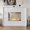 CRE8TIVE 16 Sheets Herringbone Peel and Stick Backsplash Tiles 12"x12"