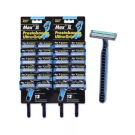 Max Rastrillo Desechable Económico 3 Hojas Max 3  18 Carteras