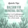 Aura Cacia Balsam Fir Mineral Bath 2.5 oz.