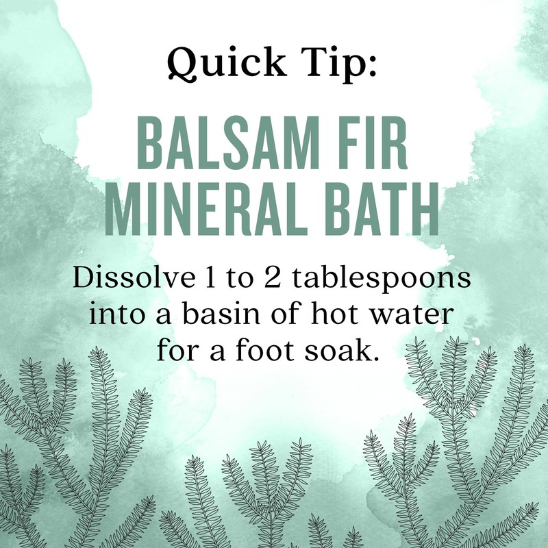 Aura Cacia Balsam Fir Mineral Bath 2.5 oz.