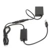 LPE8 Dummy Battery DC Coupler Power Adapter with USB Drive