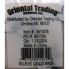 Oriental Trading "Believe" Religious Cello Goody Treat Bags Clear 24