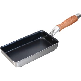 Wahei Freiz Picot 2 MB-2467 Bento Fillet Fish, Long Egg Pan, 3.5 x 7.1 inches (9 x 18 cm), Induction Compatible, Gas, Long, Egg Grilled, PFOA Free, Fluorine Resin Processing