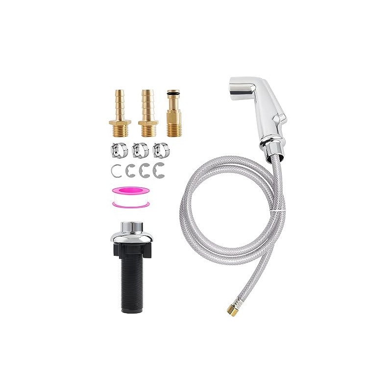 Universal Kitchen Sink Side Sprayer with Quick Side Connector Compatible