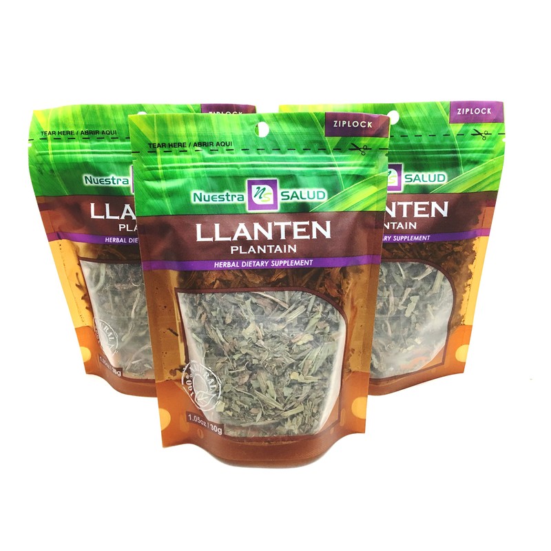 Plantain Herbal Tea LLanten Value Pack (90g)