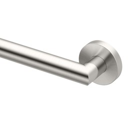 Gatco 974 Glam Wall Mounted 24" Grab Bar, Satin Nickel/ADA Compliant Safety Grab Bar for Bathroom