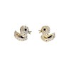 Duck Earrings 18K Gold Plated