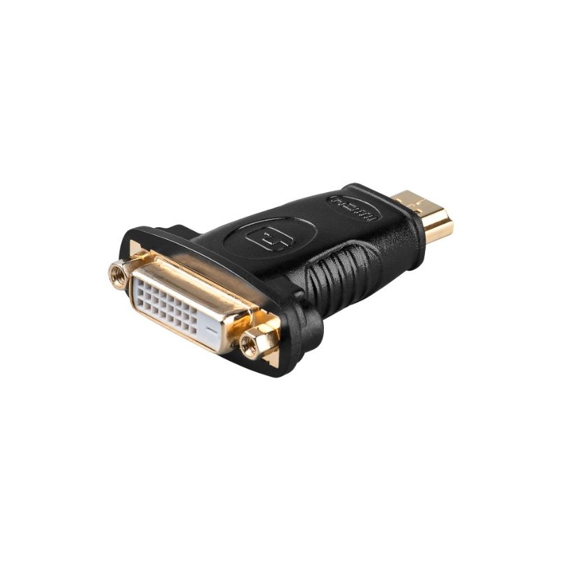 Wentronic HDMI-DVI-D Adaptor (19-Pin HDMI Male to DVI-D Female) 2