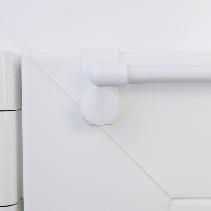 4 x window hooks, decorative hooks, window clip, white for