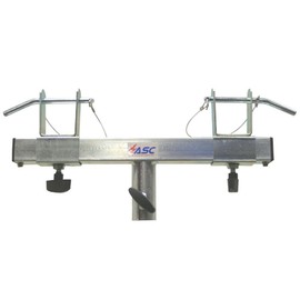 American Sound Connection Triangular or Square Truss Bar Adapter Bracket for Fixed or Crank Tripod Light Stand Works with Global Truss ST-90 ST-132 ST-157