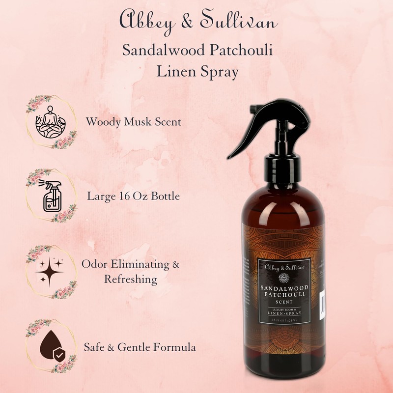 Abbey & Sullivan Odor Eliminating and Refreshing Linen and Room