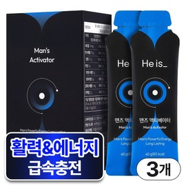 Heise Activator Vitality Charging Energy Arginine Booster, 3 pieces, 400g / 히이즈 액티베이터 활력충전 에너지 아르기닌 부스터, 3개, 400g