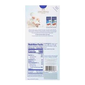 Lindt 🟢 New Lindt Classic Recipe White Smooth Vanilla Chocolate Pieces 4.4oz (1-Bar)