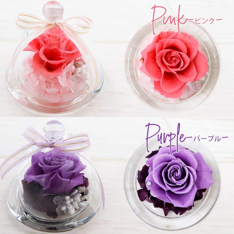 Preserved Flower, Glass Dome, Gift, Glass Case, Present, Flower Gift,