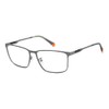 POLAROID Model PLD D494/G Men's Rectangular Metal Eyeglass Frame (Includes