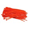 Pack of 1000 Cable Ties Orange 200 mm x 2.5