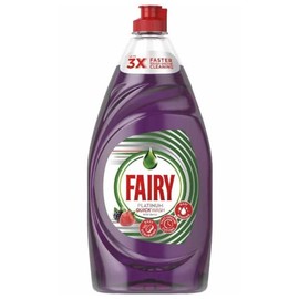 Fairy - Fairy HDW Platinum Quick Wash Wild Berry Dishwashing Liquid - 820ml