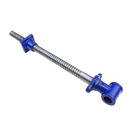 Yost Vises Y18SS Vise Screw | 18 Inch DIY Vise Tool | Solid Steel Main Screw with a Cast Iron Body Construction, Blue Metallic