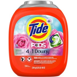 Tide Pods with Downy April Fresh, 104 Count