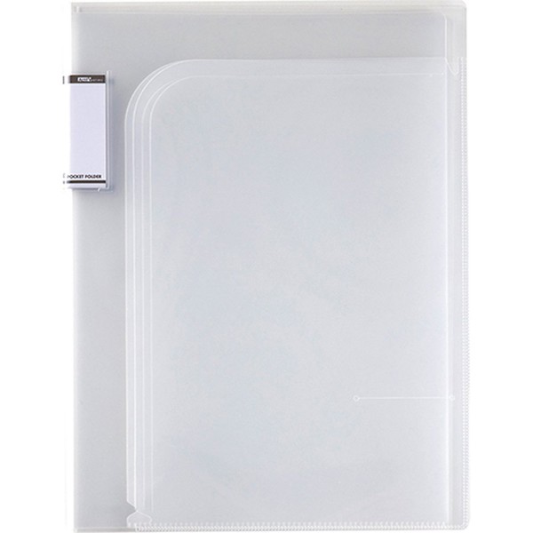 Sekisei ACT-5914 Clear Book Active V 14 Pockets A4 Clear