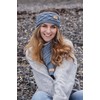 Aran Traditions Cable Knitted Style Headband (Slate)