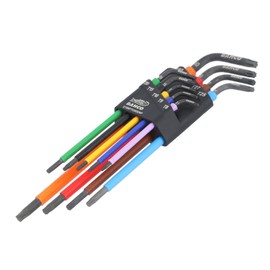 Bahco 9 Piece Colour Coded Long Torx Key Set