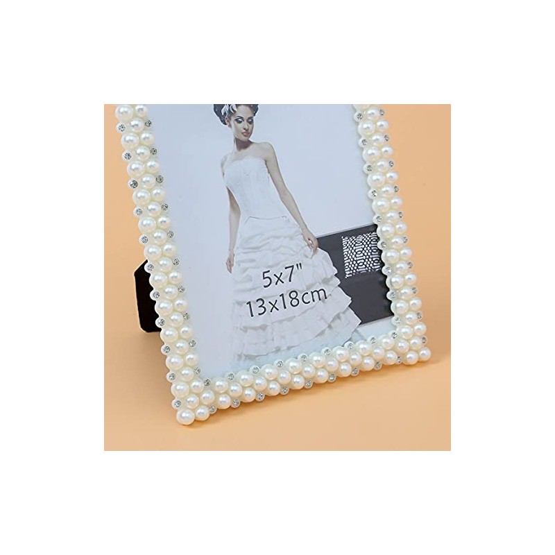 TPTC99207 Bling Gorgeous Pearl Pearl Beaded Picture Frame Picture Frame