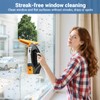 Window Vacuum Squeegee Cordless, Electric Window Vac, Rechargeable Window Cleaner