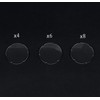 Cuoyuqie 1 pcs 4X 6X 8X Archery Sight Lens Compound
