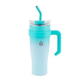 Hydrox Tumbler - 40.5oz/1200ml Insulated Stainless Steel Tumbler with Straw, Perfect for Travel and On-The-Go - Vaso with Handle Included