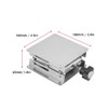 Lab Stand 100x100mm Lab Platform Stainless Steel Lift, Default