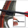 WeddHuis Set of 6 Arrow Rests Black Plastic Right Handed